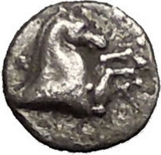 Kyme Cyme In Aeolis 350bc Horse Rosette Quality Ancient Silver Greek Coin I53030 photo
