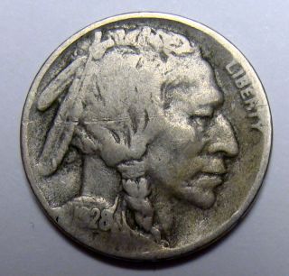 1928 S Buffalo Nickel,  Collector Coin, photo