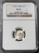 1932 Silver South Africa 3 Pence Ngc State 63 Africa photo 2