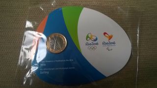 Brazil Rio 2016 Olympic Games Coin: Sailing - Especial Edition photo