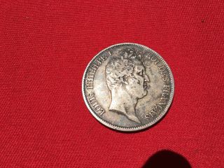France 1831 W 5 Francs Silver Vf/ef Louis Philippe photo
