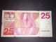 Vijfen Twintig Gulden $25 Banknote 1971 Europe photo 1