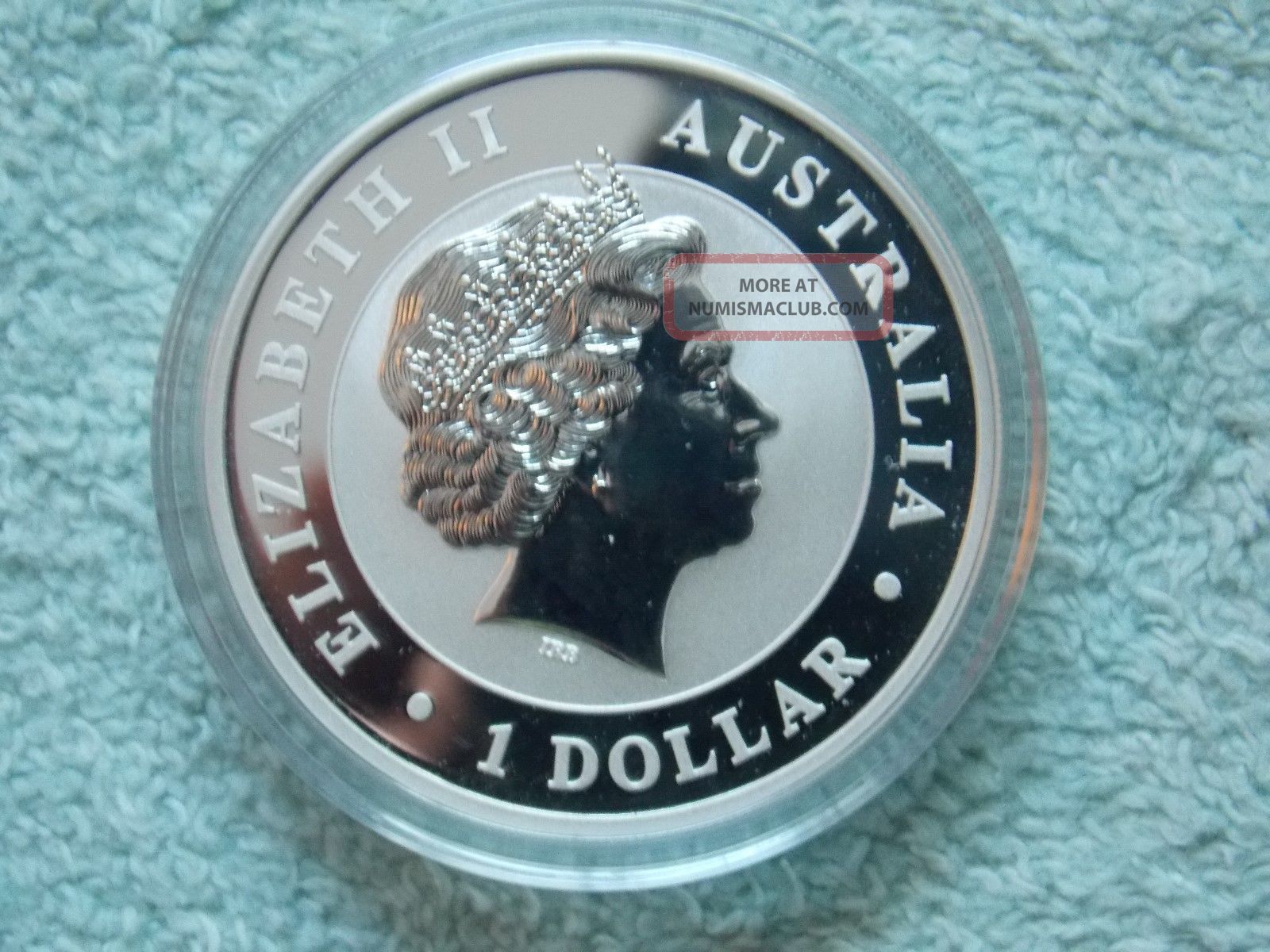 2012 Australian Silver Kookaburra 1 Oz Colorized Bu