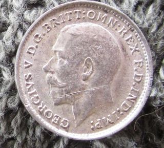1911 English 3 Pence photo