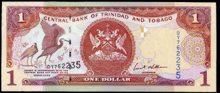 Trinidad And Tobago 1 Dollar 2006 P - 46 Unc Signature: 8 Uncirculated photo