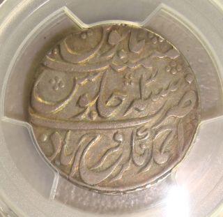 Ah 1170 Year 3 (1757) India Alamgir Ii Silver Rupee Pcgs Xf40 photo