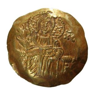 Empire Of Nicaea_john Iii Ducas Vatazes 1222 - 1254 Gold 4.  35g/27mm Magnesia R - 849 photo