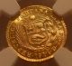 Peru 1914/1 Pozg Gold 1/5 Libra (pound) Ngc Ms - 66 Coins: World photo 2