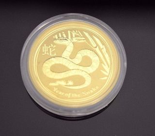 2013 1/2oz Gold 50 Dollar Year Of The Snake photo