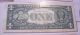 Fancy Block Of 7 6 ' S 1995 $1 One Dollar Ser 6606 6666 Federal Reserve Note Small Size Notes photo 3