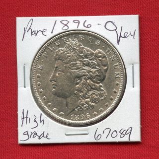 1896 O Morgan Silver Dollar 67089 Coin Us Rare Key Date Estate photo