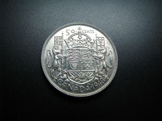 50 Cent 1948 Silver (a350) photo