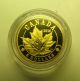 2014 Proof $5 Overlaid Majestic Maple Leaves 1/10oz.  9999 Gold Canada Five Dolla Coins: Canada photo 1