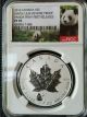 2016 $5 Canada 1 Oz Silver Maple Leaf Ngc Pf70 Panda Privy Rev.  Proof Very Rare Coins: Canada photo 2