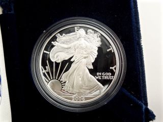 ✰ 2006 Proof American Silver Eagle,  | Us | Fine.  9999 Bullion Coin ✰ photo