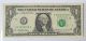 1999 $1 Frn Dallas Gem Stuttered Serial S 37603760  Fancy Small Size Notes photo 1