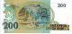 Brazil 1990 200 Cruzeiros Currency Unc Paper Money: World photo 1