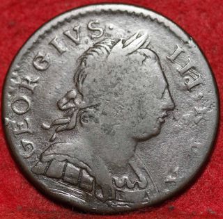 1774 George Iii Great Britain Penny Foreign Coin S/h photo