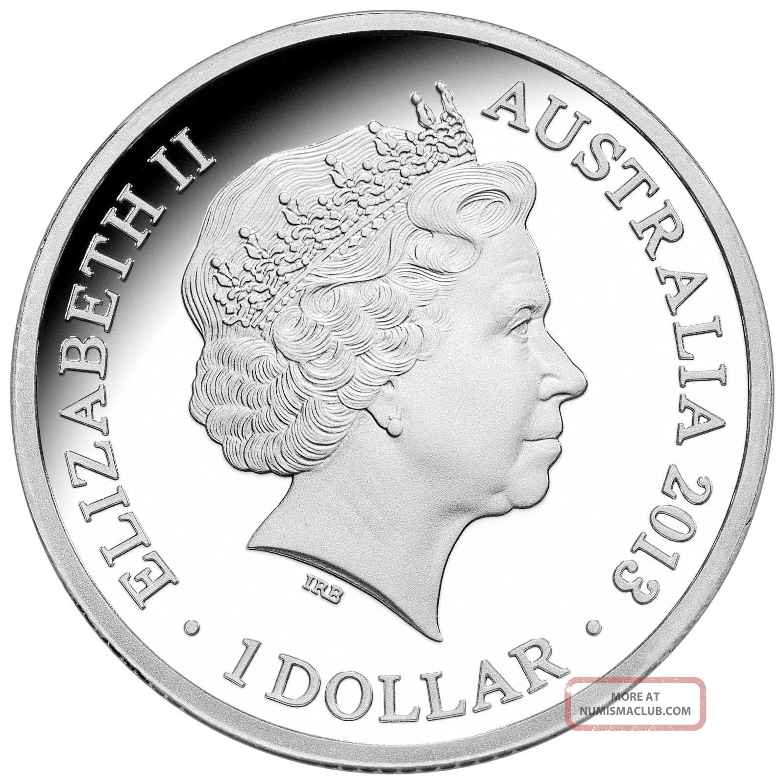 2013 Australia $1 Silver Proof Coin 