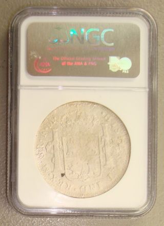 1846 Ss York Shipwreck Recovered 1796mofm Mexico Silver 8 Reales Ngc photo