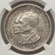 1936 Silver Coin Philippines Us Administration One Peso Commonwealth Established Philippines photo 1