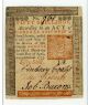 (pa - 175) April 10,  1775 50s Pennsylvania Colonial Currency - Pcgs Ch.  Au 58 Ppq Paper Money: US photo 1