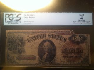 1880 $1 Legal Tender photo