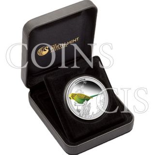Australia 2013 50 Cents Birds Of Australia – Budgerigar 1/2oz Proof Silver Coin photo