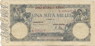 Romania (4) - 100000 Lei 20.  12.  1946 photo