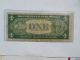 1935 A $1 Silver Certificate Wwii Emergency Issue North Africa Very Fine. Small Size Notes photo 2