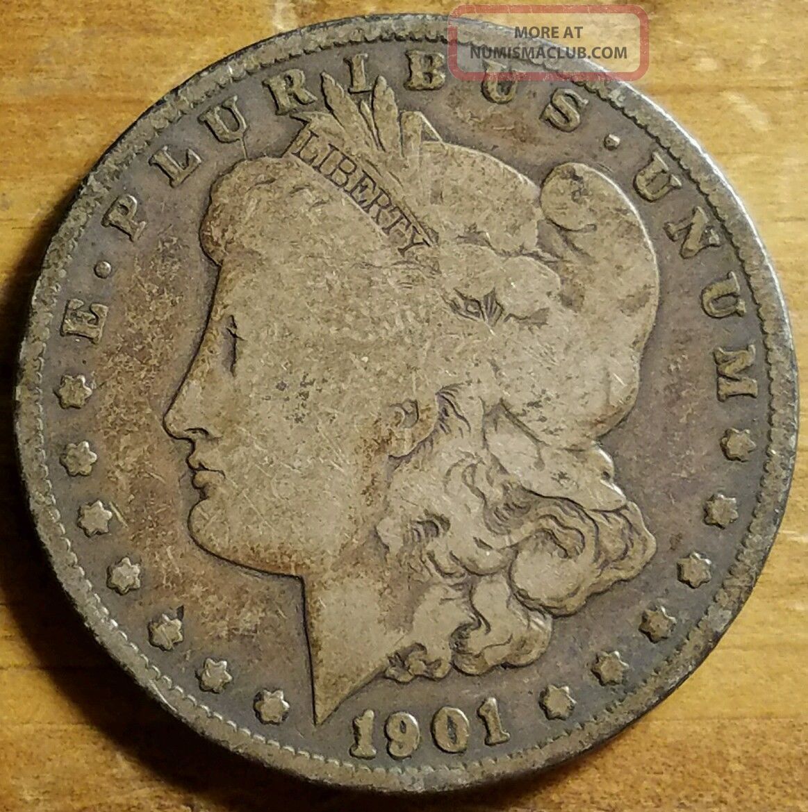 1901 - O $1 Morgan Silver Dollar