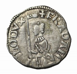 Medieval Italy Venice 1328 - 1339 Ad Francesco Dandolo Ar Silver Soldino photo