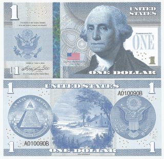 United States - 1 Dollar - Fantasy Note (collectible) - George Washington photo