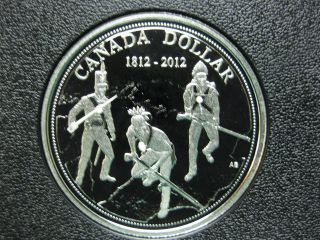 2012 200th Anniversary Of The War Of 1812 Canada Silver Coin photo