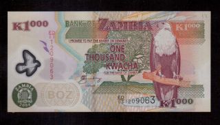 Zambia,  1000 Kwacha 44c,  Uncirculated photo