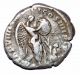 Authentic Commodus Roman Coin - Ar Silver Denarius,  Rv.  Victoria - A416 Coins: Ancient photo 1