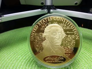 Colossal George Washington Commemorative Coin photo