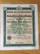 Germany: 5,  000 Mark Treasury Bond Certificate - 1922 Wwll Deutsches Reich Stocks & Bonds, Scripophily photo 1