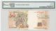 2010 Brazil,  Banco Central Do Brasil,  50 Reais,  Pmg 66 Epq Gem Unc P : 255 Paper Money: World photo 1