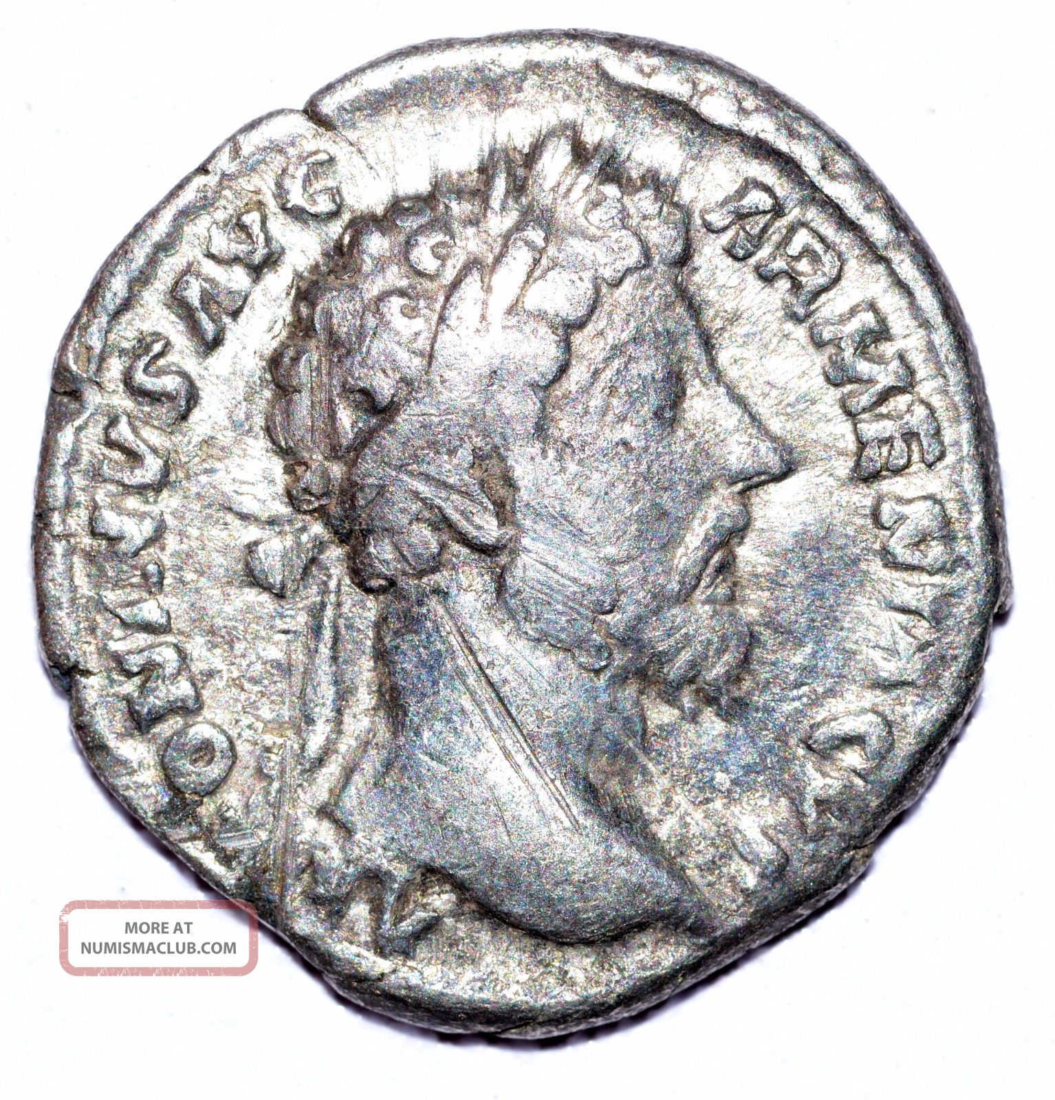 Authentic Marcus Aurelius - Roman Coin, Ar Silver Denarius - Rv. Mars ...