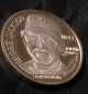 Reggie Jackson York Yankees Mbl Baseball 1 Troy Ounce.  999 Fine Silver Coin Silver photo 9