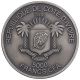 2016 5 Oz Big 5 Lion High Relief Ivory Coast Silver Coin 5000 Francs Last One Silver photo 1