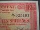Scarce Bermuda Qe 10 ' S ' Unc ' 1966 Banknote Paper Money: World photo 1