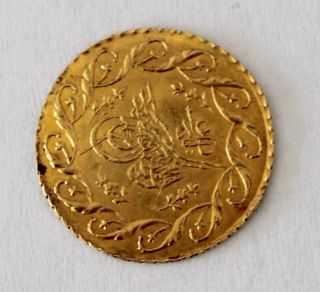 Ottoman Turkey Gold Mahmud Ii Ah 1223 Year 28 - 1 Cedid Mahmudiye - Konstantine photo