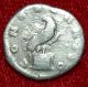 Roman Empire Coin Antoninus Pius Eagle On Reverse Silver Denarius Coins: Ancient photo 2