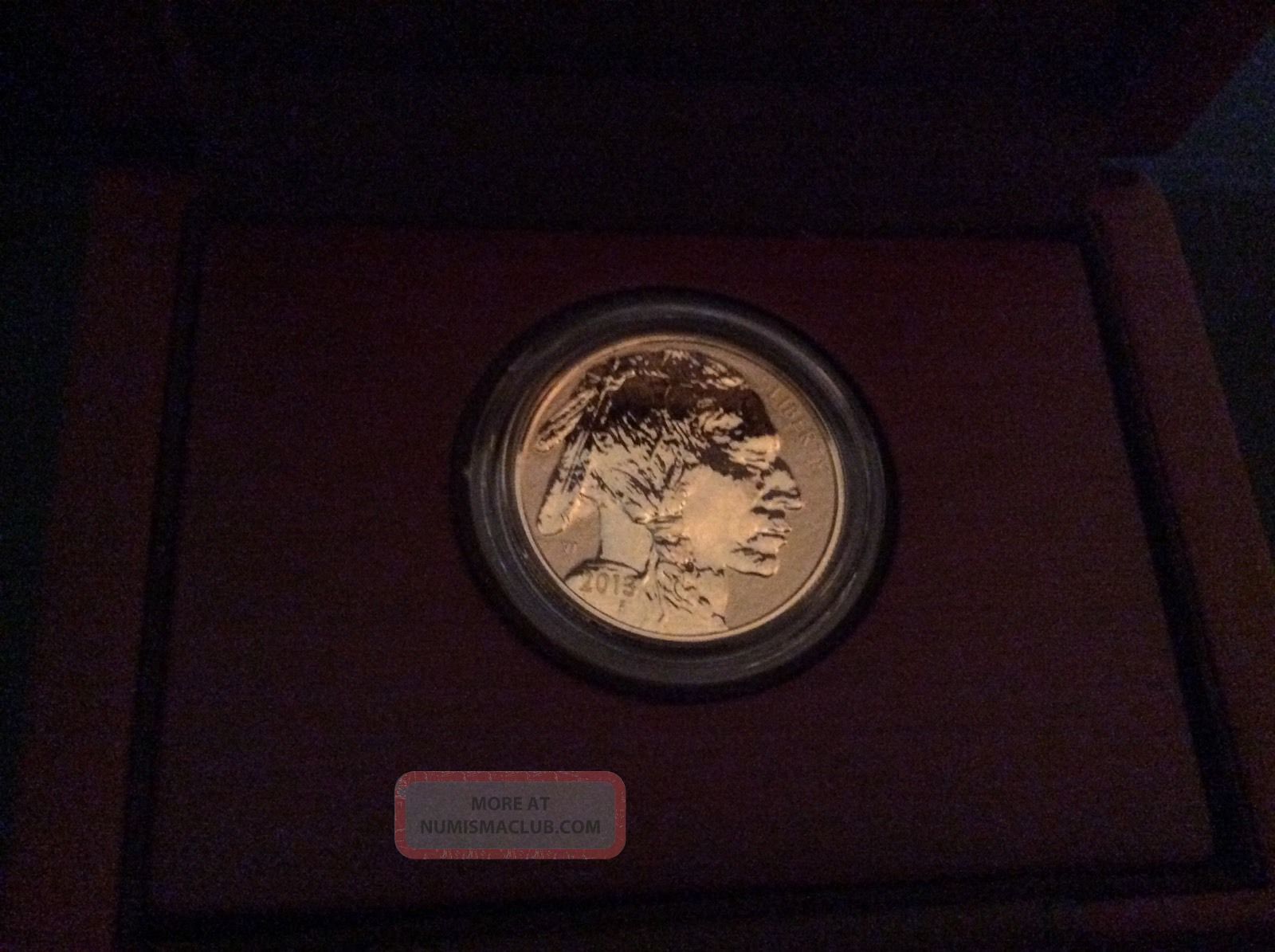 2013 - W 1 Oz Reverse Proof Gold American Buffalo Coin