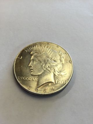 1964 Peace Dollar - - Fantasy Date Never Released By photo