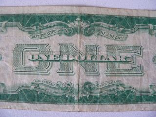 1928 A $1 Silver Certificate Note One Dollar Bill 