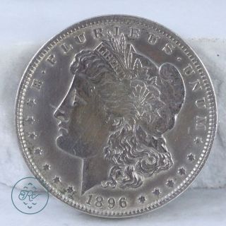Vintage 900 Coin Silver - 1896 Us Morgan Dollar 26.  7g - Coin Dv0113 photo