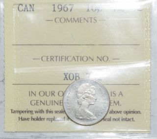 1967 Canada 10c Iccs Ms - 62 photo